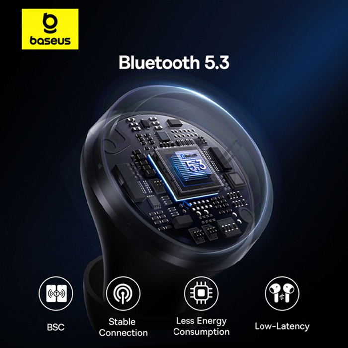 В Україні Гарнітура BASEUS Bowie E18 True Wireless Cosmic Black (A00023800123-00)