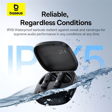 Гарнитура BASEUS Bowie E20 True Wireless Cluster Black (A00069700113-00)