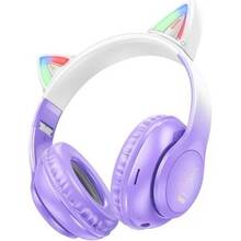 Гарнітура HOCO W42 Cat Purple Grape (6931474795854)