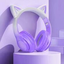 Гарнітура HOCO W42 Cat Purple Grape (6931474795854)