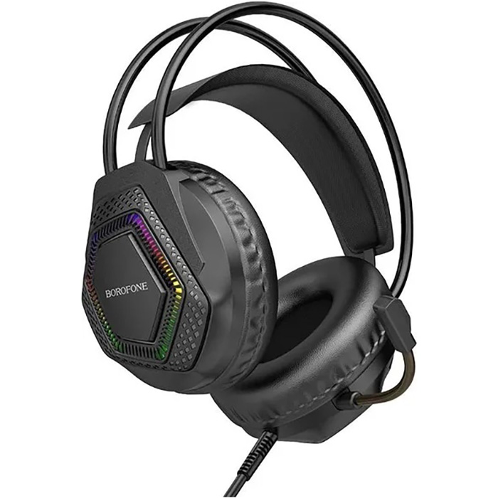 Гарнитура BOROFONE BO105 Thunder Black (BO105B) Акустическое оформление закрытые