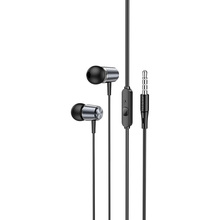 Гарнитура HOCO M108 Spring Metal Gray (6931474797575)