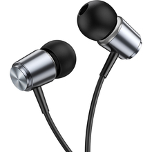 Гарнитура HOCO M108 Spring Metal Gray (6931474797575)