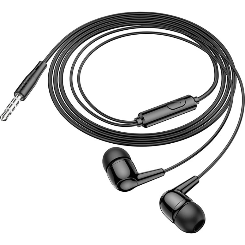 Гарнитура HOCO M97 Enjoy Black (6931474771780) Конструкция внутриканальные (в ушной канал)