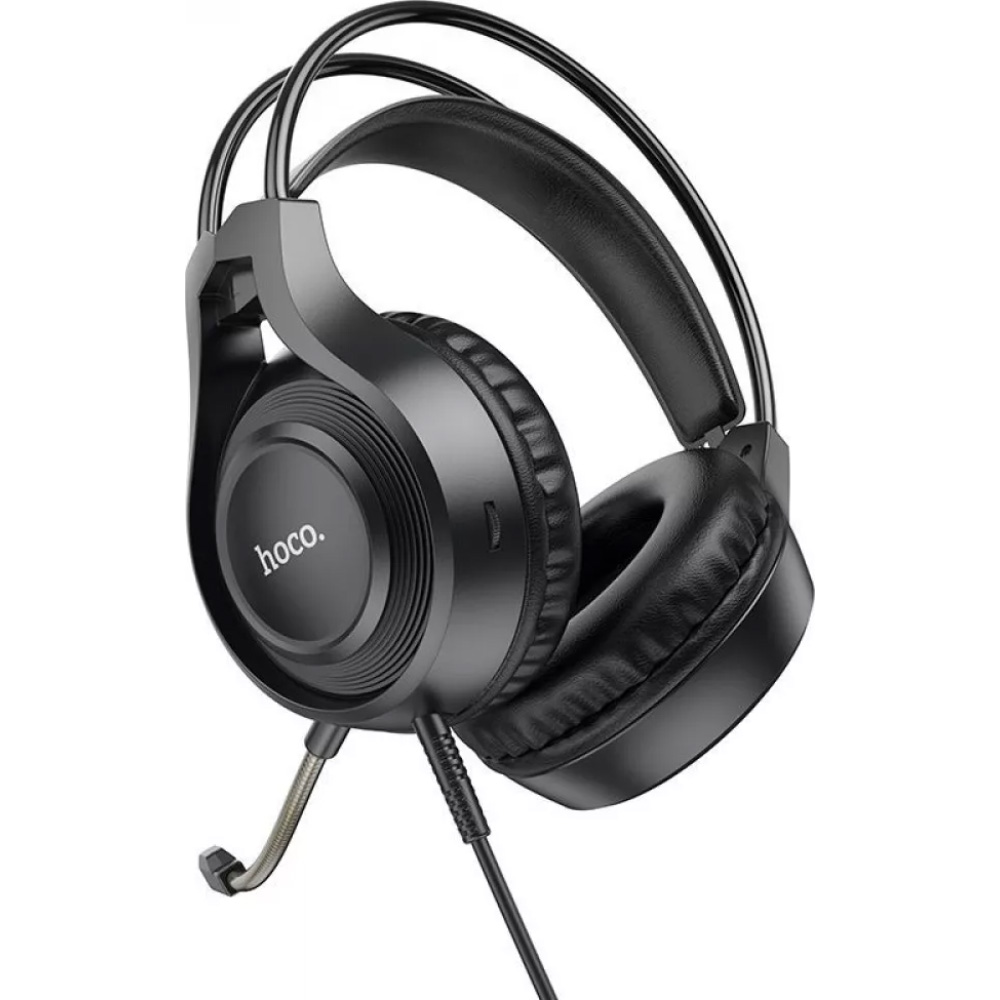 Гарнитура HOCO W106 Tiger Black (6931474789297) Конструкция полноразмерные (полный обхват уха)