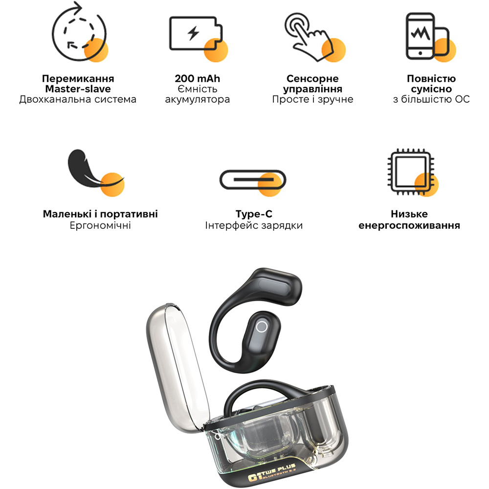 Покупка Гарнітура INSPIRE C01 Black