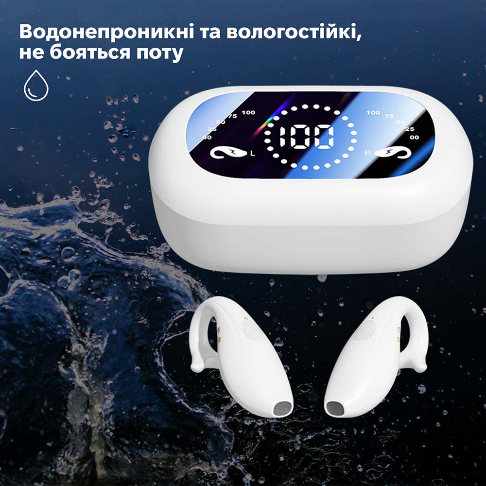 Гарнітура INSPIRE M66 White Вид гарнітура