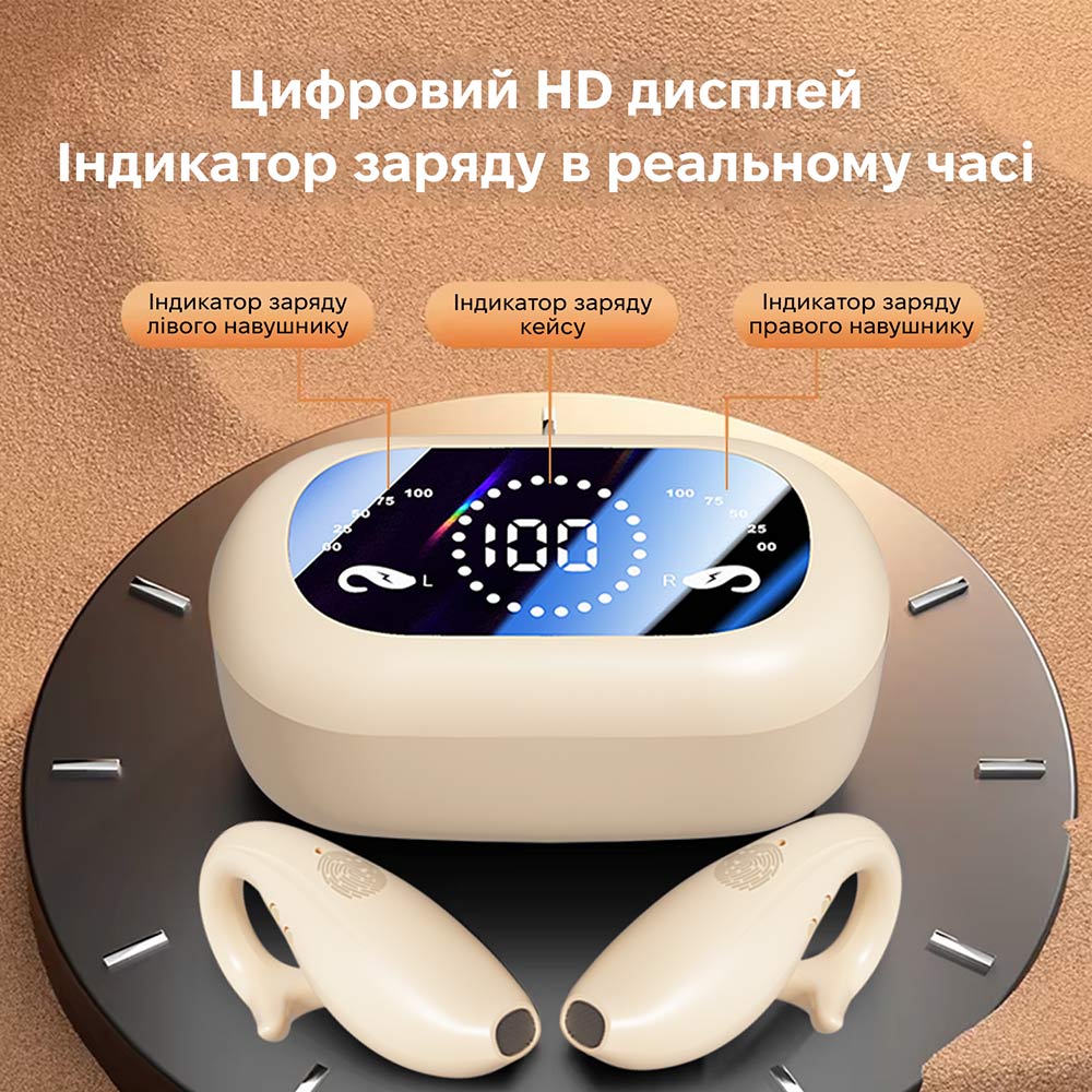 Гарнітура INSPIRE M66 Beige Акустичне оформлення відкриті