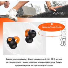 Гарнитура ACTION QD-6 Black