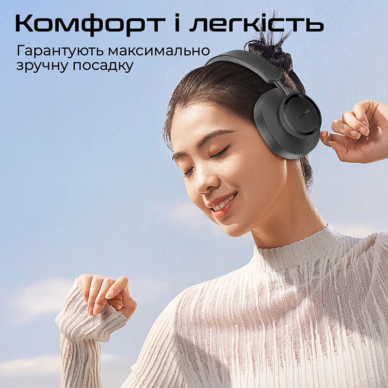 Гарнітура PROMATE Takt Black (takt.black) Акустичне оформлення закриті