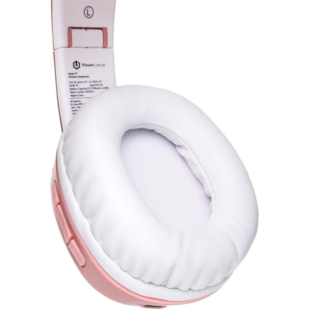 Гарнитура POWERLOCUS P7 Rose Gold (pwl-p7-rosegold) Акустическое оформление закрытые