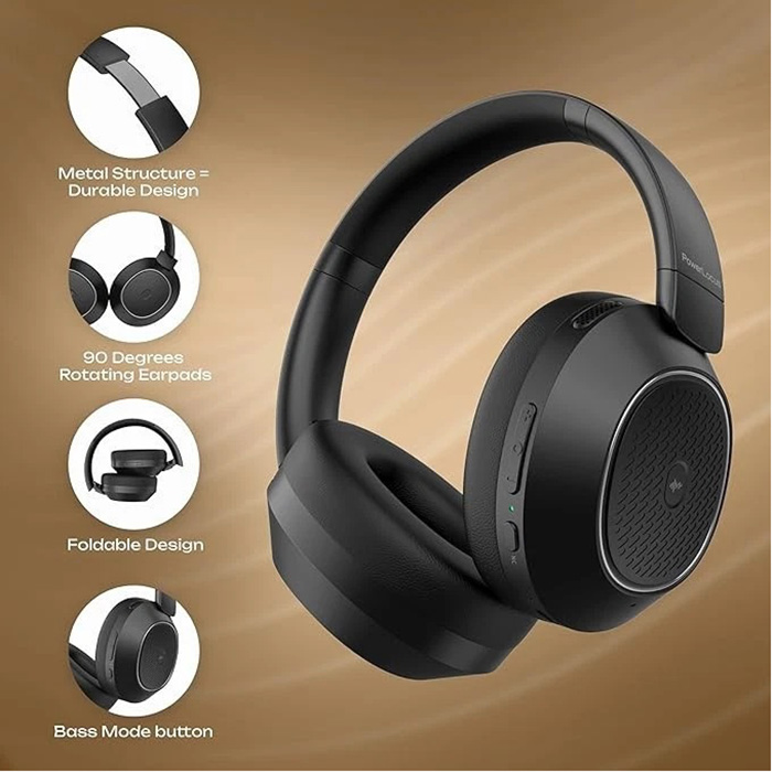 Внешний вид Гарнитура POWERLOCUS Universe Hybrid ANC Black (pwl-universe-black)