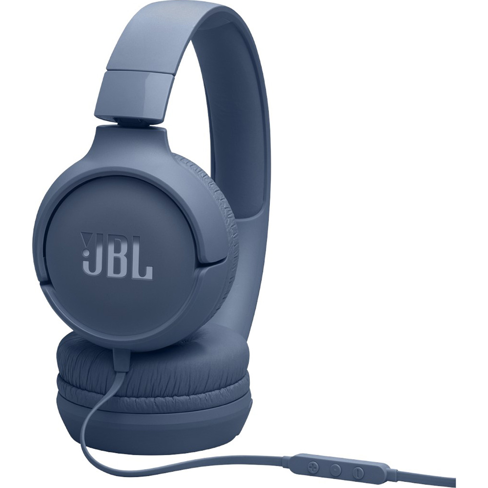 Замовити Гарнітура JBL TUNE 520C Blue (JBLT520CBLU)