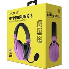 Гарнітура HATOR HYPERPUNK 3 Wireless Cyber Violet (ESH19)