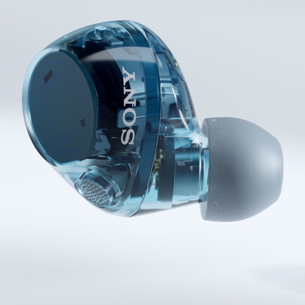 Внешний вид Гарнитура SONY WF-C710N Blue (WFC710NL.E)