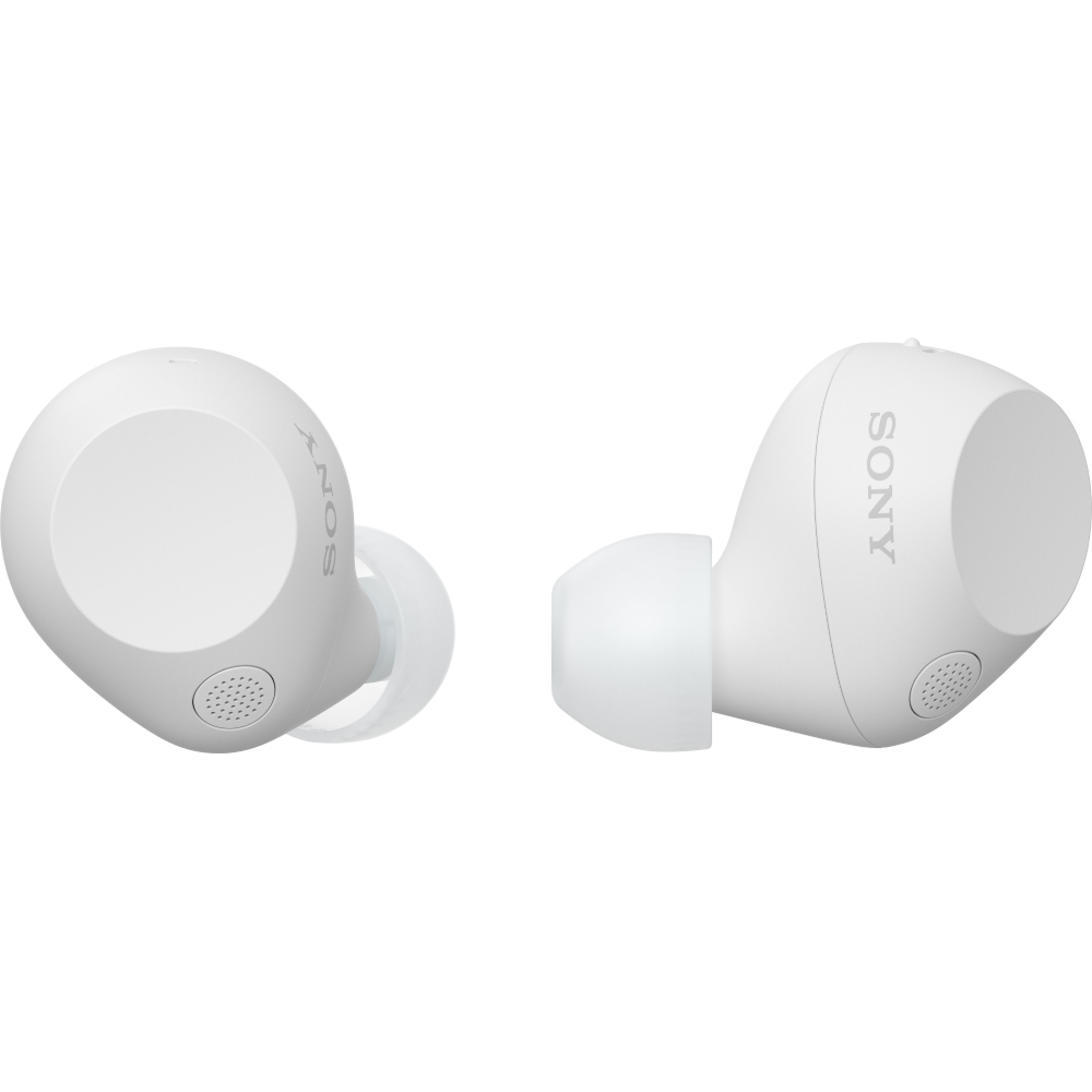 Гарнитура SONY WF-C710N White (WFC710NW.E) Дополнительно время зарядки футляра: 3,5 ч; 5-миллиметровый динамик Sony с цифровым механизмом усовершенствования звука DSEE