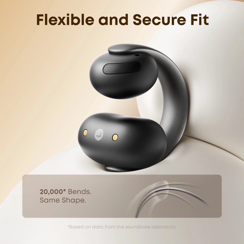 Фото Гарнитура ANKER SoundСore AeroClip Black (A3388G11)