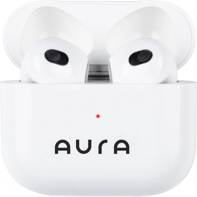 Гарнітура AURA 3 White (TWSA3W) Вид гарнітура