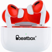 Гарнітура BEATBOX PODS PRO 1 Wireless charging White/Red (bbppro1wcwr)