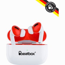Гарнітура BEATBOX PODS PRO 1 Wireless charging White/Red (bbppro1wcwr)