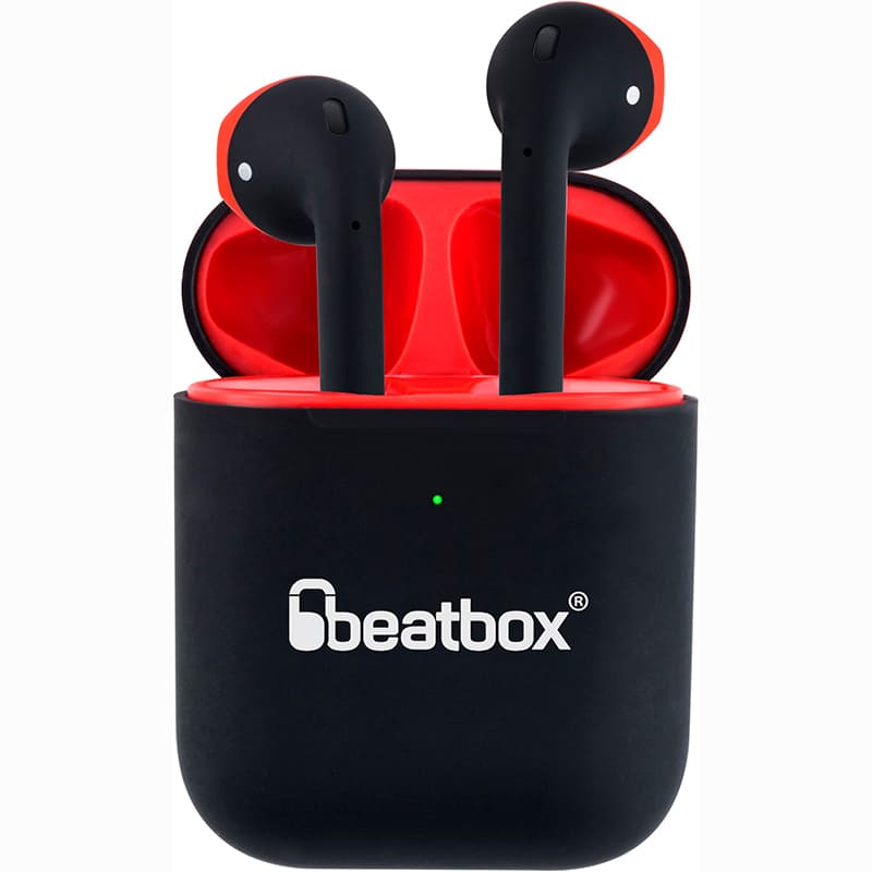 Гарнитура BEATBOX PODS AIR 2 Wireless charging Black/Red (bbpair2wcbr)