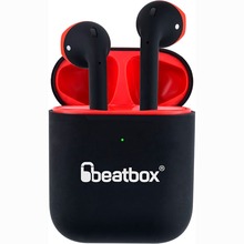 Гарнитура BEATBOX PODS AIR 2 Wireless charging Black/Red (bbpair2wcbr)