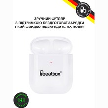 Гарнитура BEATBOX PODS AIR 2 Wireless charging White (bbpair2wcw)