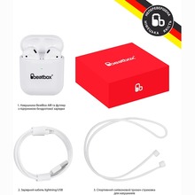 Гарнитура BEATBOX PODS AIR 2 Wireless charging White (bbpair2wcw)