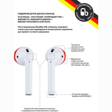 Гарнитура BEATBOX PODS AIR 2 Wireless charging White/Red (bbpair2wcwr)