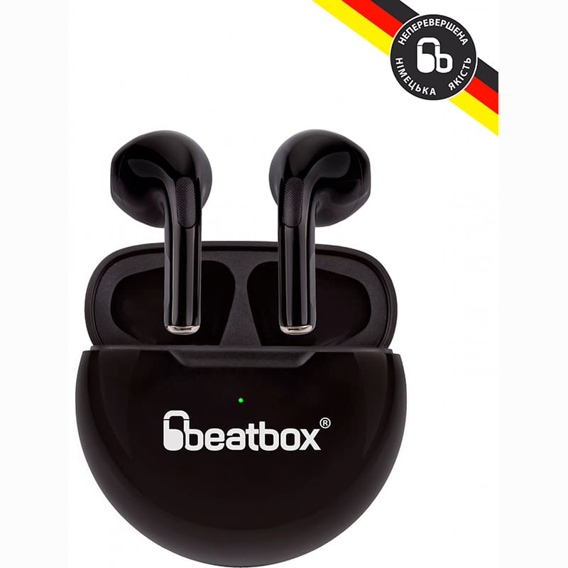 Гарнітура BEATBOX PODS PRO 6 Black (bbppro6b) Акустичне оформлення закриті