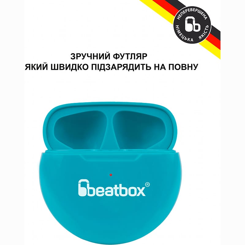 Гарнитура BEATBOX PODS PRO 6 Blue (bbppro6bl) Конструкция внутриканальные (в ушной канал)