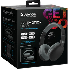 Гарнітура DEFENDER FreeMotion B480 Bluetooth Black (63480)