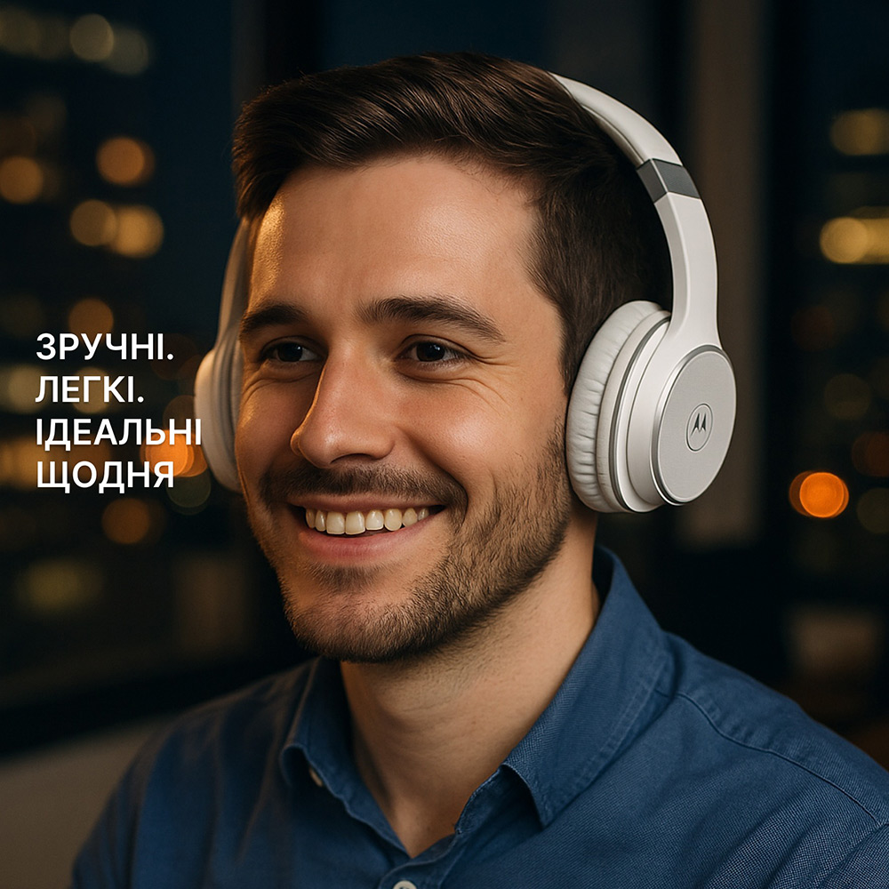 Гарнитура MOTOROLA MOTO XT220 White (5055374711248) Акустическое оформление закрытые