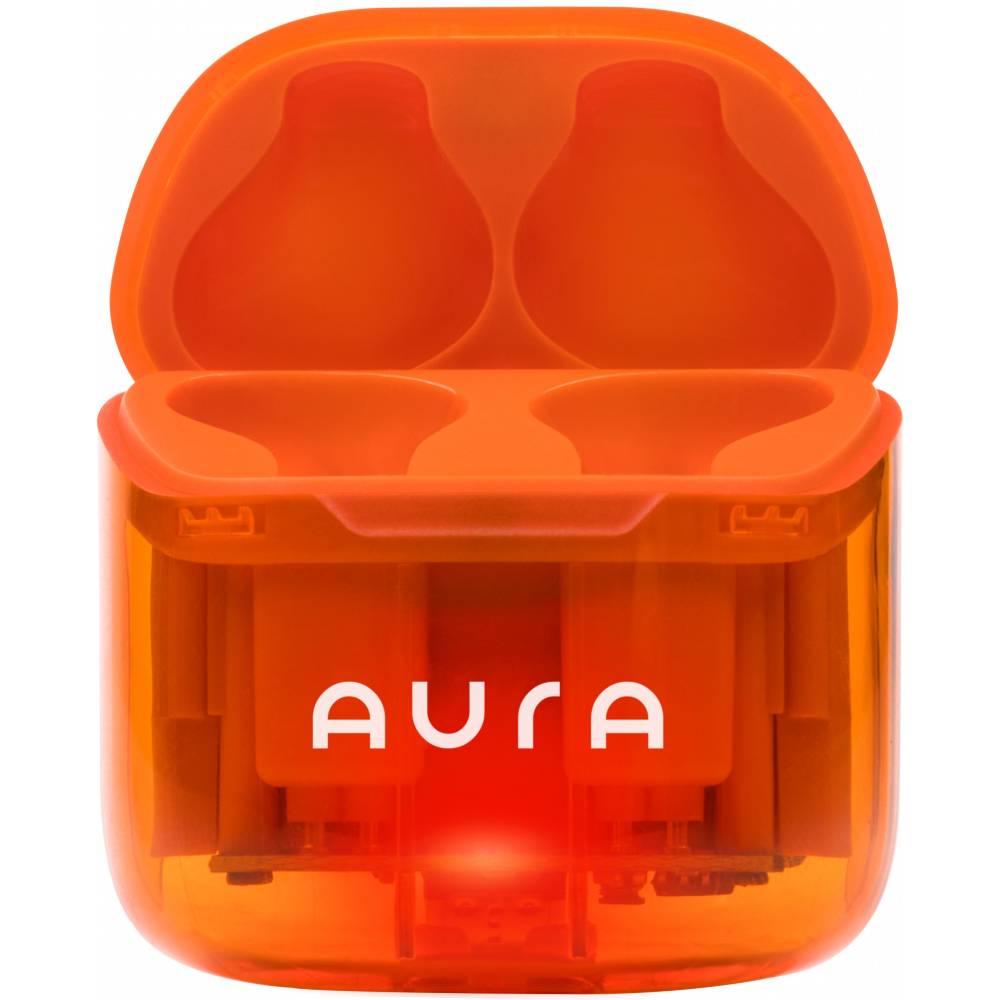 Гарнітура AURA 6 Orange (TWSA6O) Конструкція вкладиші (у вушну раковину)