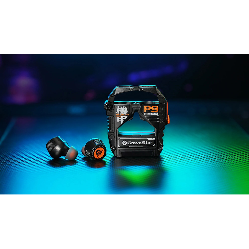 Изображение Гарнитура GRAVASTAR TWS Sirius Plus BT 5.3 Black (GSP9PLUS_BLK)