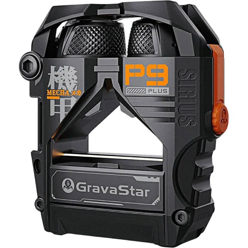 Гарнитура GRAVASTAR TWS Sirius Plus BT 5.3 Black (GSP9PLUS_BLK) Конструкция внутриканальные (в ушной канал)