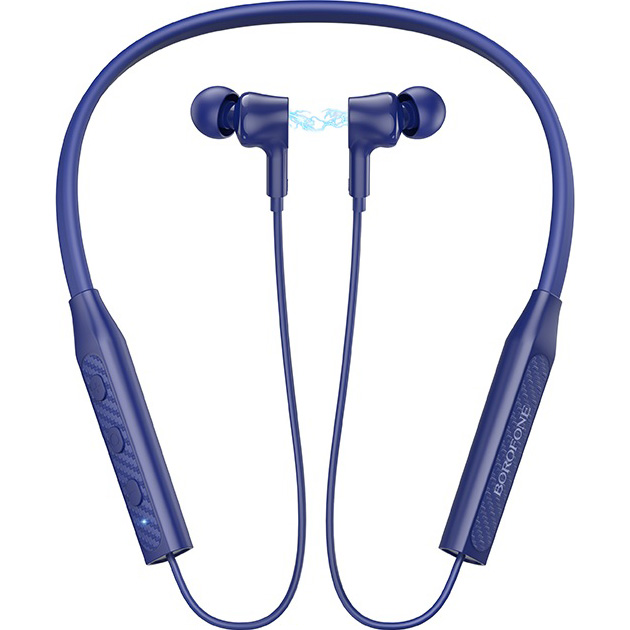 Гарнитура Borofone BE59 Rhythm Blue (6974443388909) Вид наушники