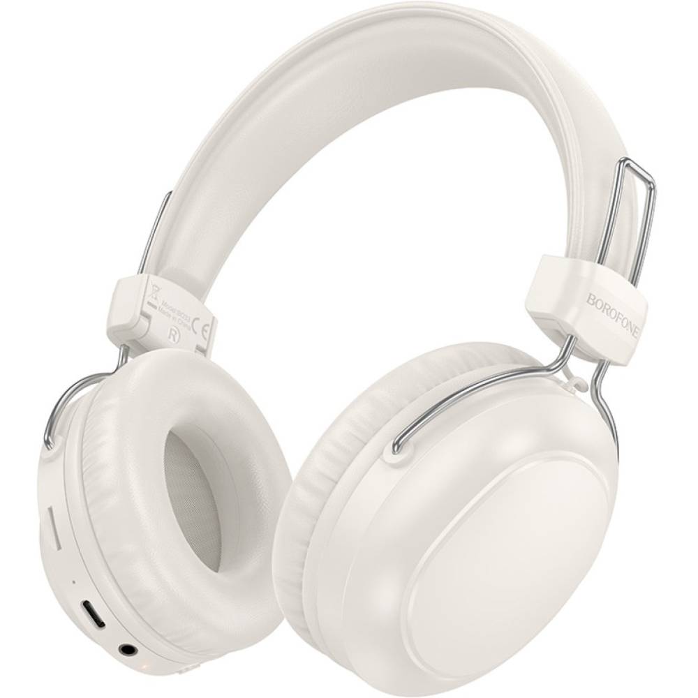 Гарнитура BOROFONE BO33 Melody BT Milky White (6941991120091)