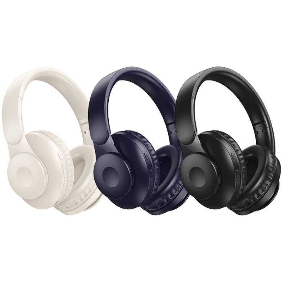 Гарнитура HOCO W45 Enjoy Black (6942007601191) Конструкция полноразмерные (полный обхват уха)
