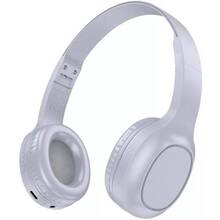 Гарнитура HOCO W46 Charm Light Blue Gray (6942007601719)