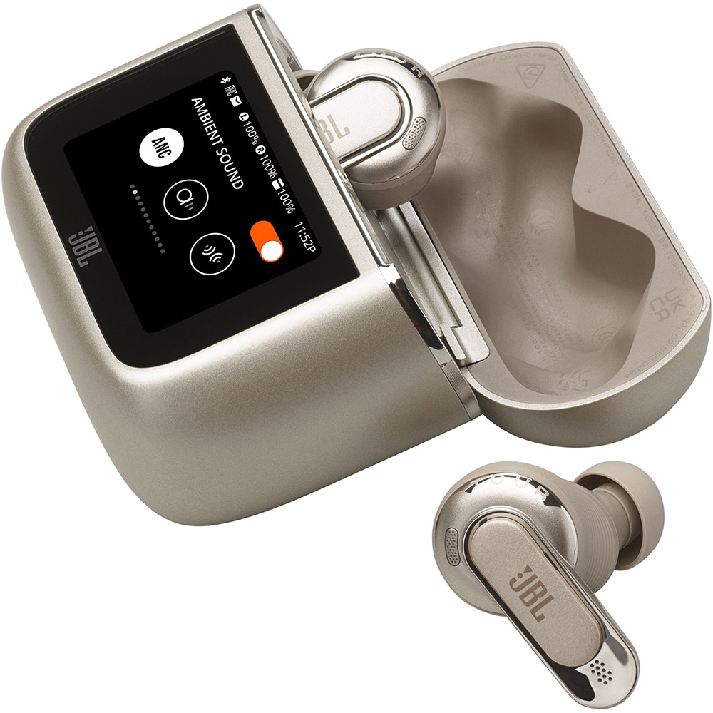 Фото Гарнітура JBL TOUR PRO 3 Latte (JBLTOURPRO3LTT)