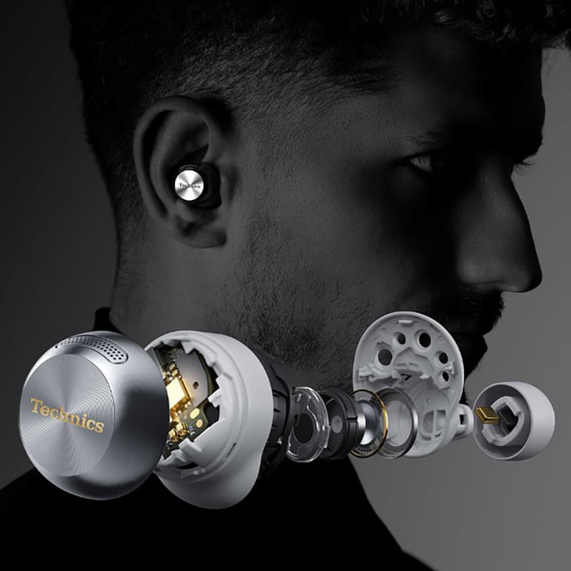 Замовити Гарнітура TECHNICS EAH-AZ100 Silver (EAH-AZ100E-S)