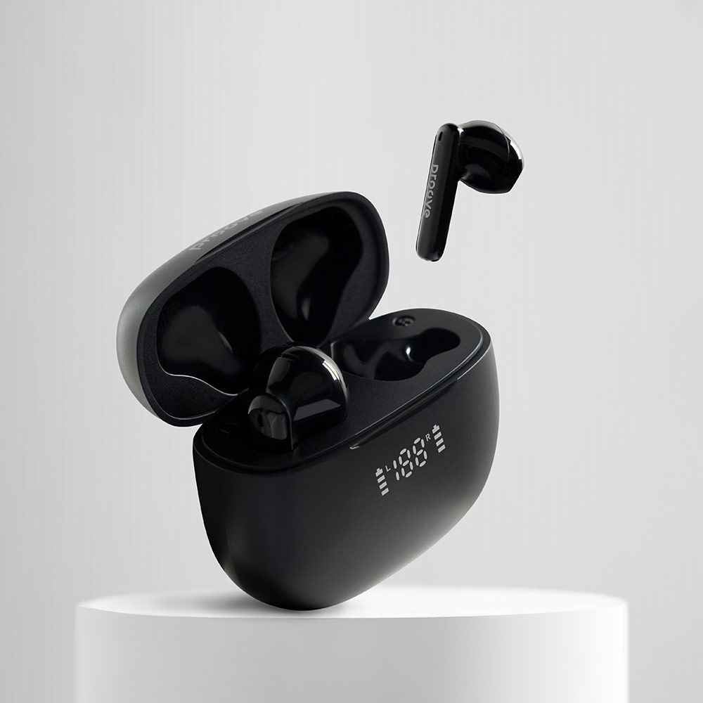 Гарнітура PROOVE Digital Black (TWJP54002201) Конструкція вкладиші (у вушну раковину)