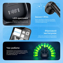 Гарнітура PROOVE Digital Black (TWJP54002201)