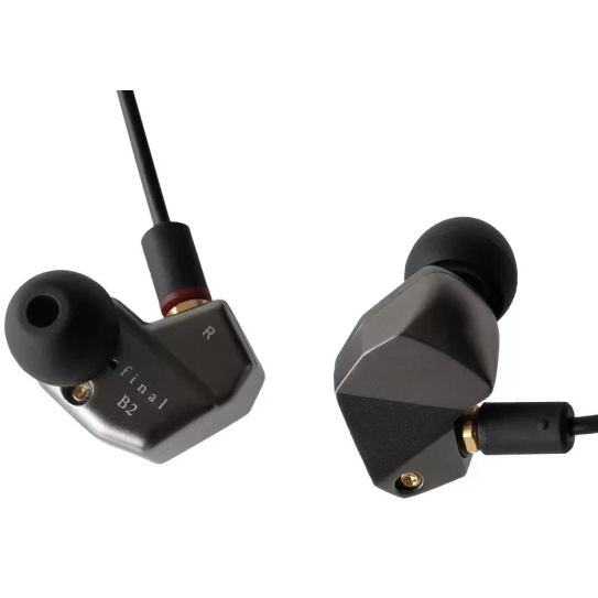 Наушники FINAL AUDIO B2 Gunmetal (90403543) Конструкция внутриканальные (в ушной канал)
