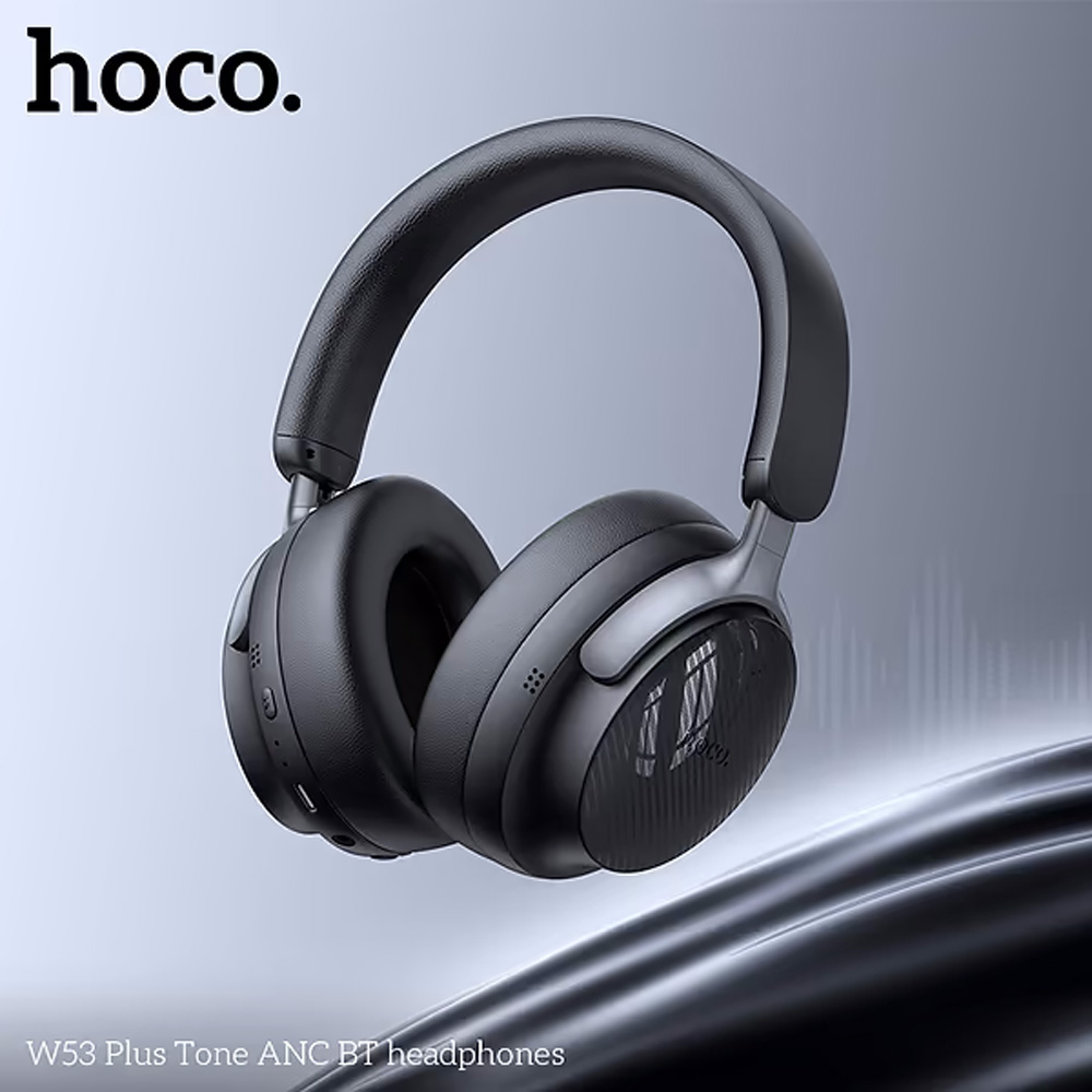 Гарнитура HOCO W53 Plus Tone ANC BT headphones Classic Black (6942007646604) Вид гарнитура