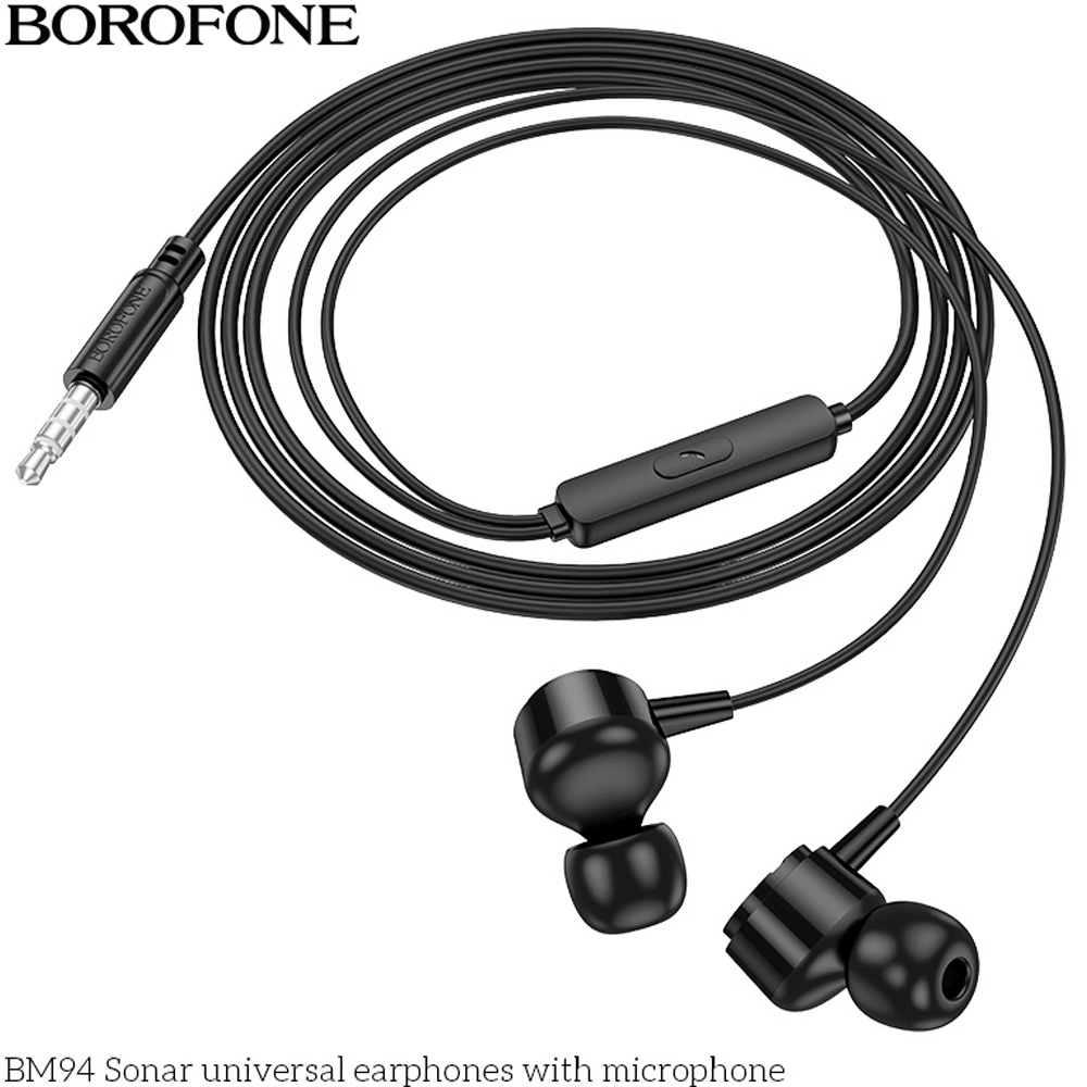 Гарнітура BOROFONE BM94 Black (6941991115820) Вид гарнітура