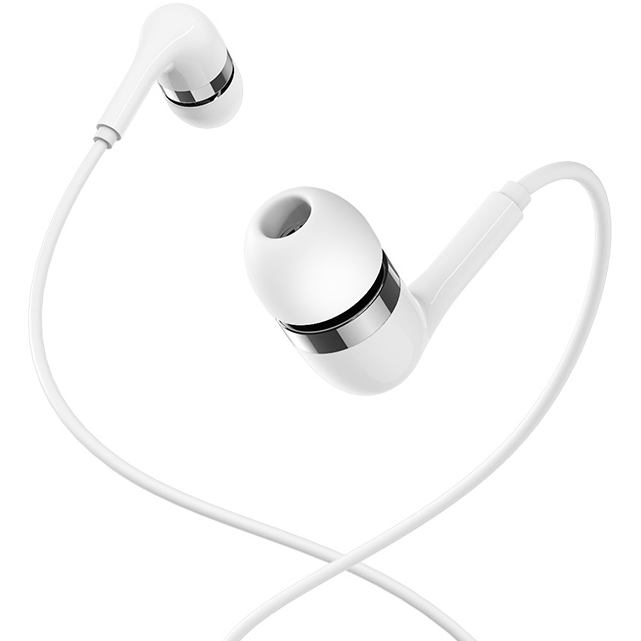 Гарнитура BOROFONE BM39 White (6931474716880) Конструкция внутриканальные (в ушной канал)