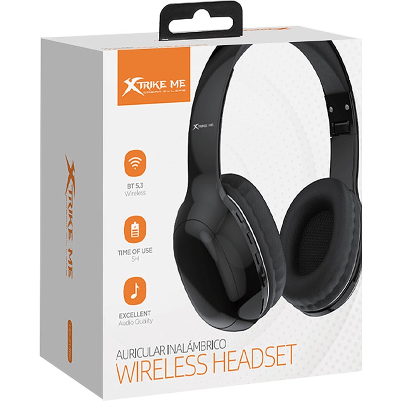 Гарнитура XTRIKE ME Black (HD-215BK) Конструкция накладные (накладываются на ухо)
