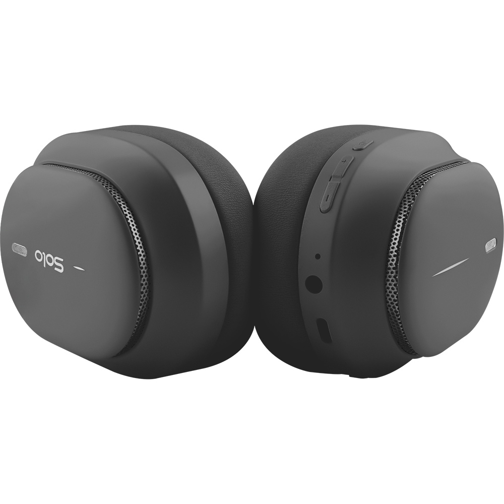 Гарнитура PROOVE Solo with ANC APP Black (HPSL0001AP01) Дополнительно Порт: Type-C, AUX; Bluetooth 6.0; Аккумулятор: 800мАч;